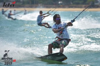 Philippines' Chriistian Tio dominates the boys fleet at the 2017 TTR Asian Championships